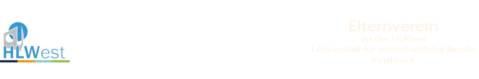 Logo und Text: Elternverein an der HLWest