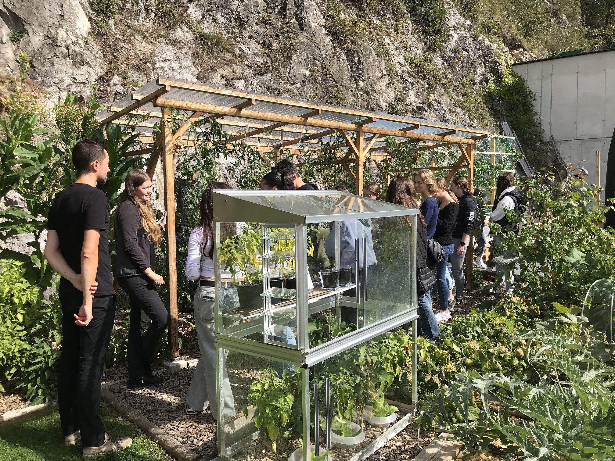 UDM-Projekt Schulgarten - Exkursion nach Pettnau